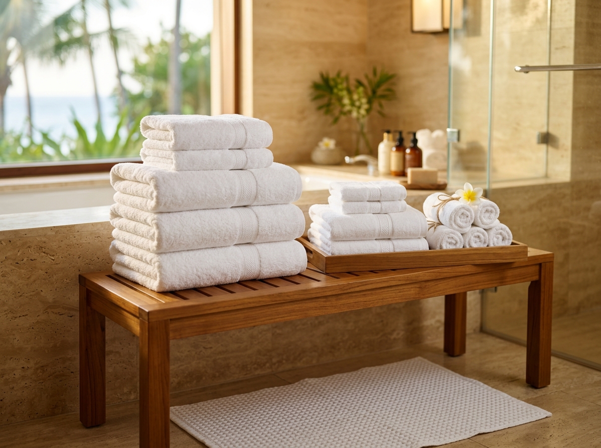 Pusat Grosir Handuk Hotel Import 100% Katun Premium