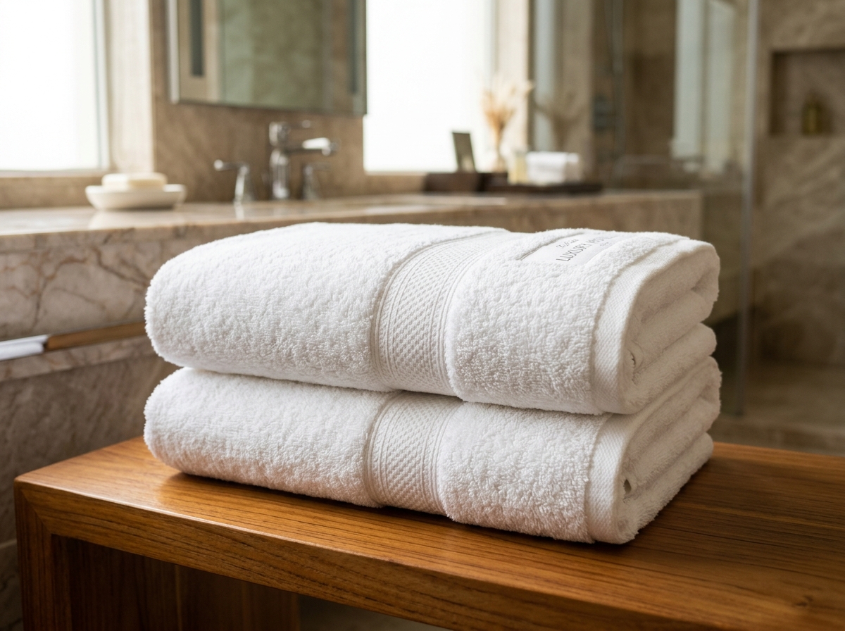 Handuk Mandi Hotel Import 500g Dobby 70x140 cm